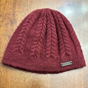 Klim Burgundy Knit Beanie